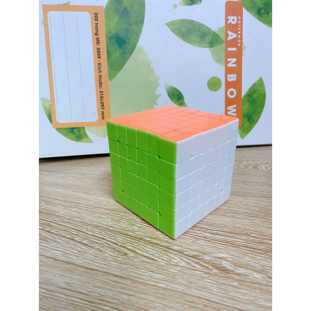 Rubik 6x6 xoay trơn cực bền, phát triển trí tuệ, an toàn cho trẻ nhỏ