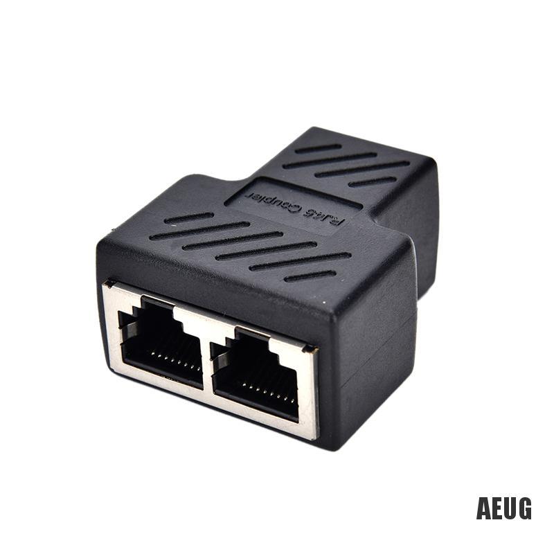 Đầu kết nối cáp mạng LAN Ethernet RJ45 chia 1 đầu vào 2 đầu ra