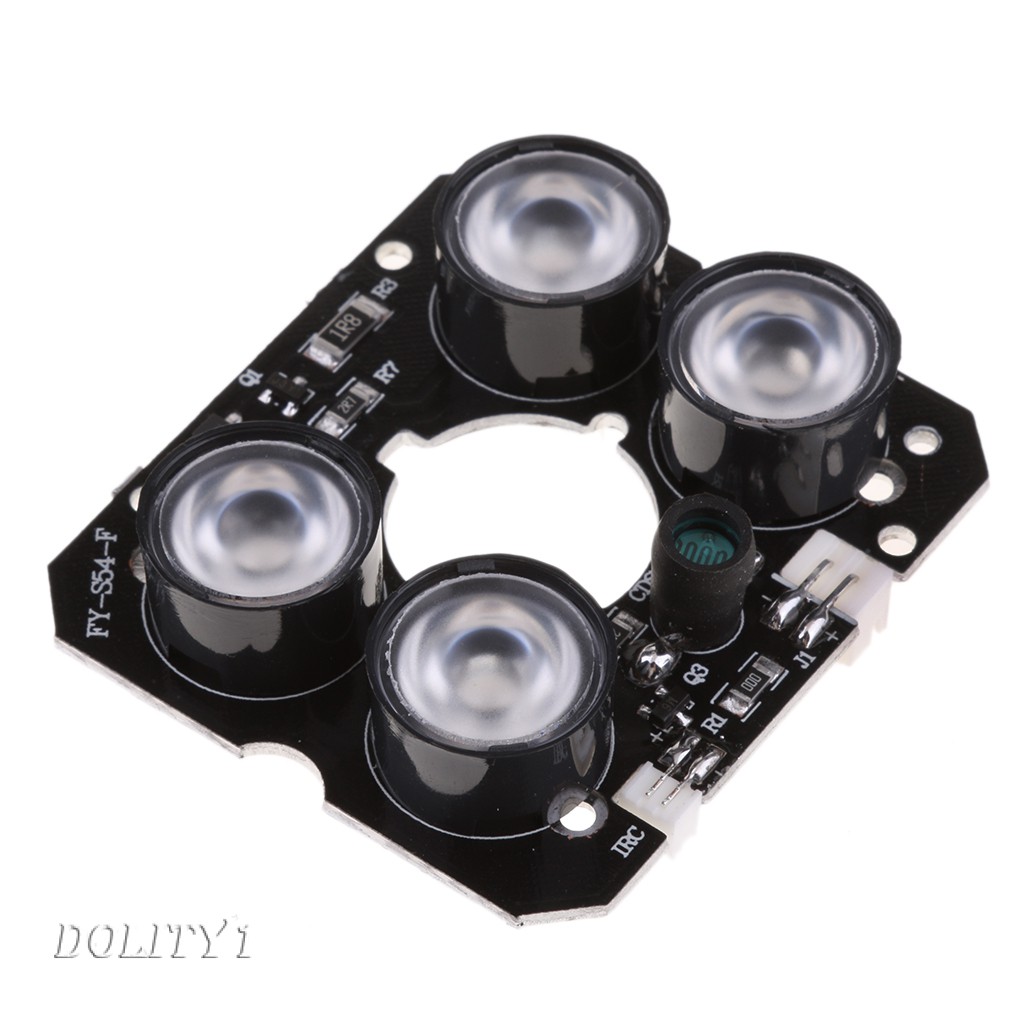 Mạch 4 đèn LED IR 850nm hồng ngoại cho Camera CCTV