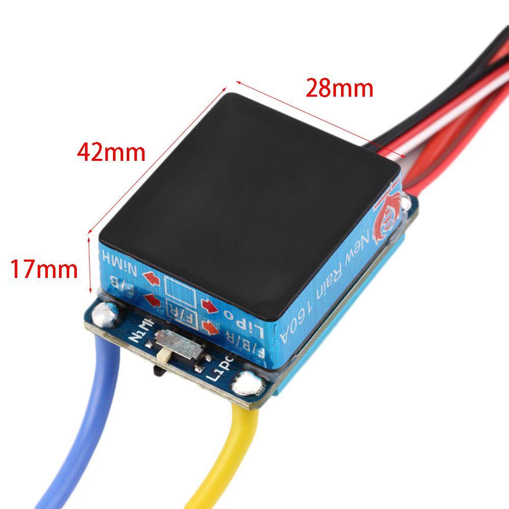 CHOOKEY Bộ Điều Khiển Tốc Độ Điện Tử Cho Xe Tải / Trực Thăng Điều Khiển Từ Xa 1 / 12 160A 3S T-Plug / XT60