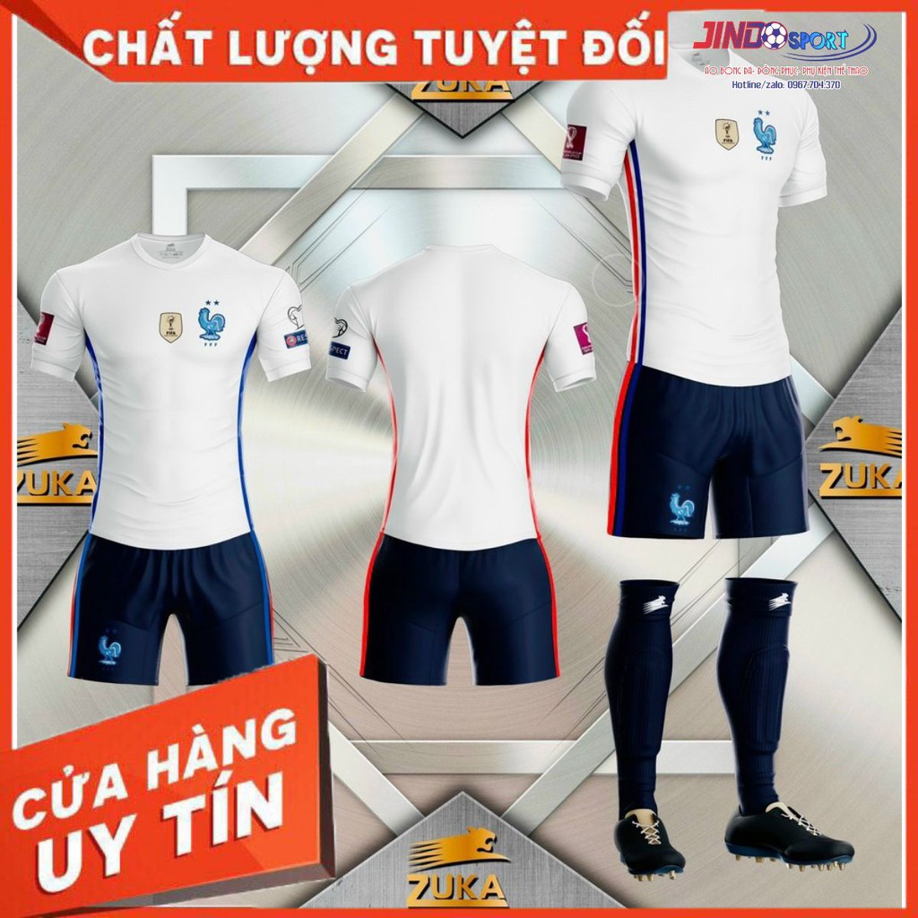 Áo bóng đá đội tuyể Pháp, nhiều mẫu hàng thun lạnh thái
