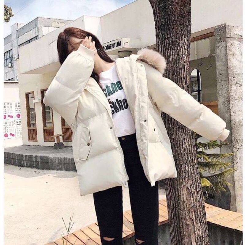 Áo khoác phao nữ form rộng Hàn Quốc | BigBuy360 - bigbuy360.vn