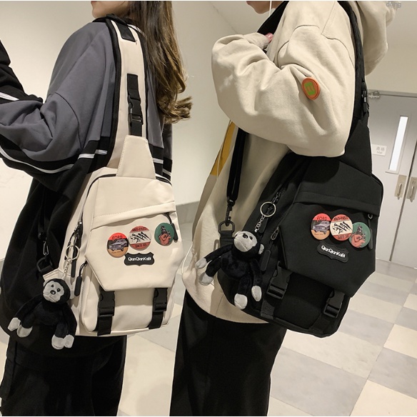 [Túi đeo đa năng unisex] [Túi đeo bao tử đa năng nam nữ dung tích lớn trang trí họa tiết thời trang du lịch cao cấp] | BigBuy360 - bigbuy360.vn