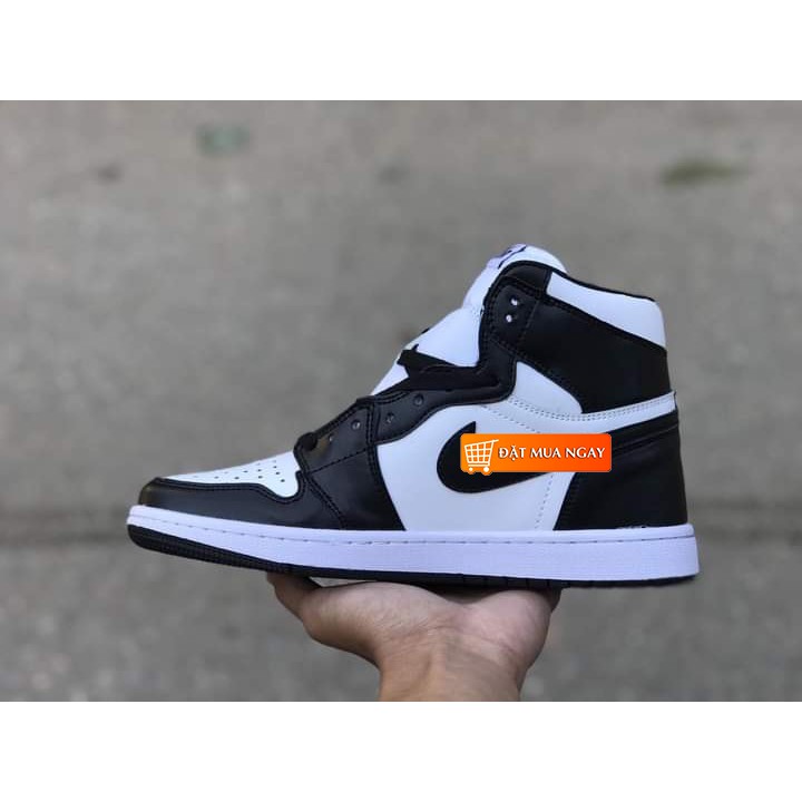 [Mã FAMAYMA2 giảm 10K đơn 50K] Giày Thể Thao Jordan 1 Đen Trắng Cao Cổ Nam Nữ | BigBuy360 - bigbuy360.vn