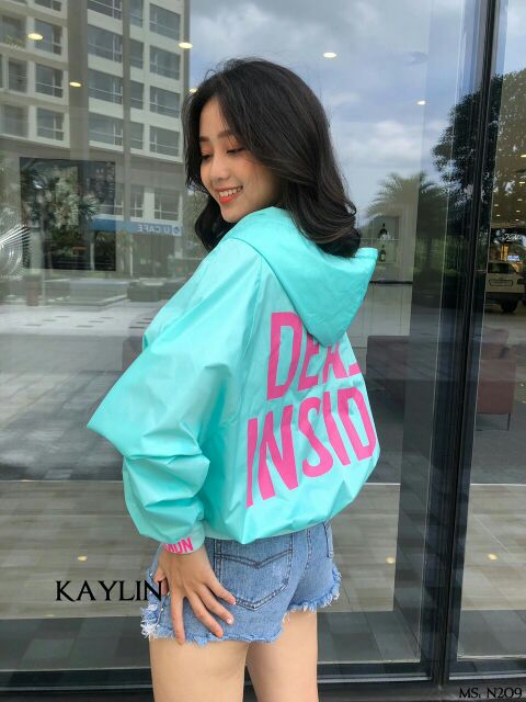 [Giá siêu rẻ] Áo khoác dù tay dơi DEAD INSIDE cá tính | BigBuy360 - bigbuy360.vn