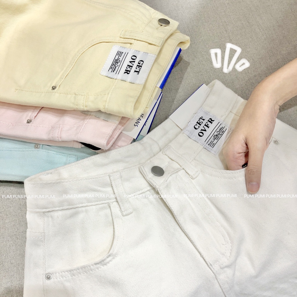 Quần short jeans nhiều màu Size SML Pumi ( quần áo thời trang nữ ) | BigBuy360 - bigbuy360.vn
