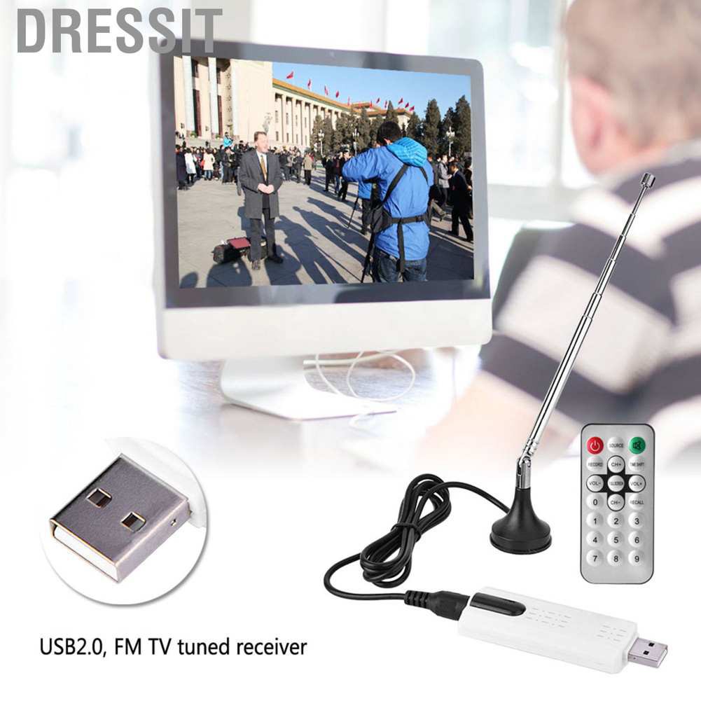 Bộ Thu Sóng Truyền Hình Kỹ Thuật Số Usb 2.0 Dvb-T2 Dvb-T Dvb-C + Fm Dab Sdr Dành Cho Máy Tính