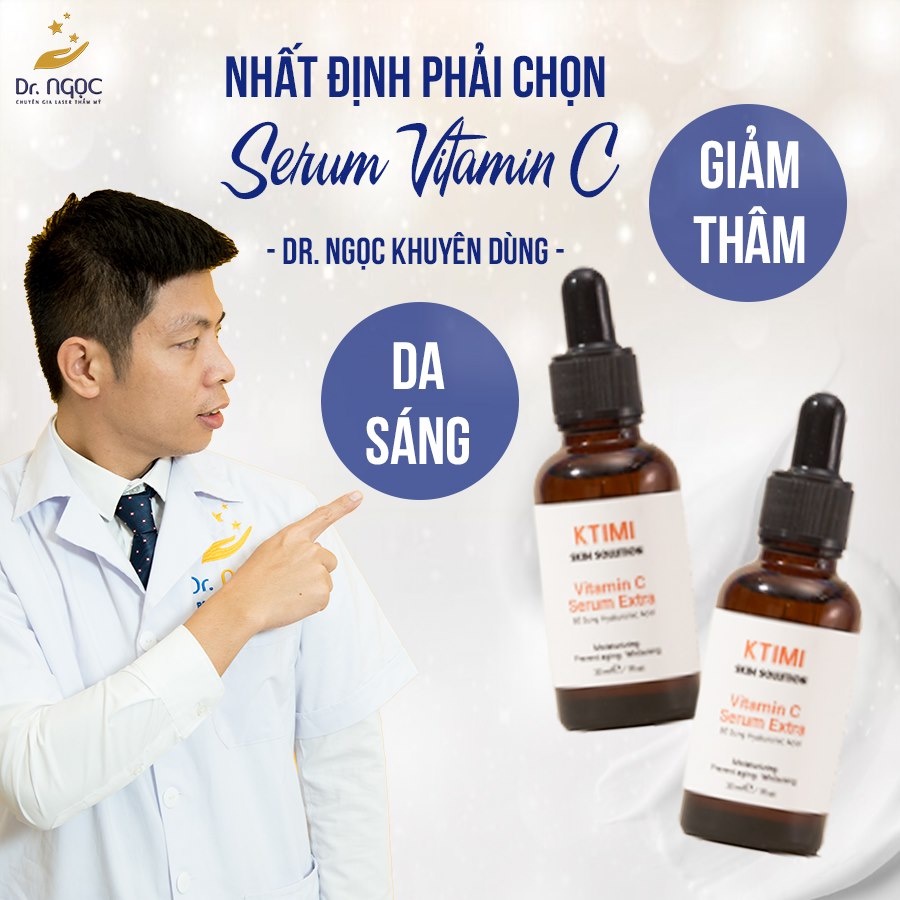 SERUM VTM C 30ml KTIMI DR Ngọc khuyên dùng