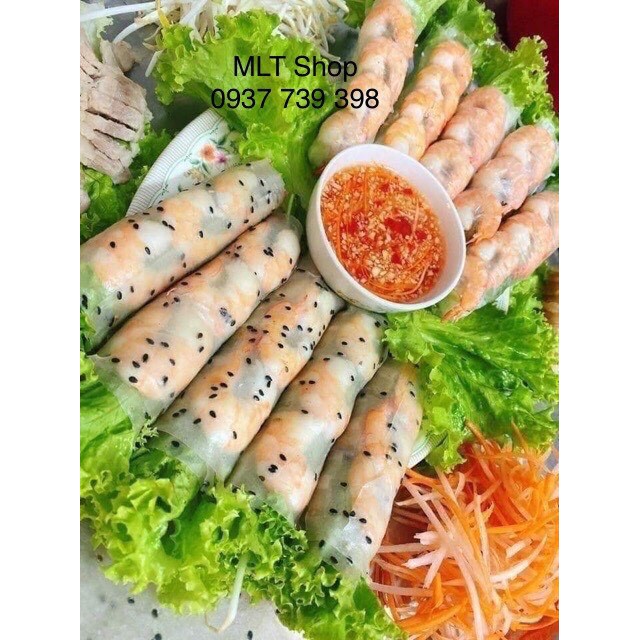 Bánh tráng nhúng mè đen đặc sản Phan RangNinh Thuận Ăn là ghiền