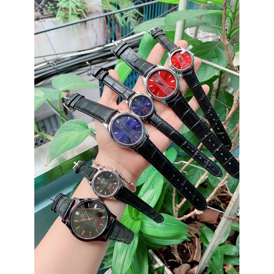 Đồng Hồ Nam Nữ Orient Máy Pin , Dây Da , Size 28mm , 30mm