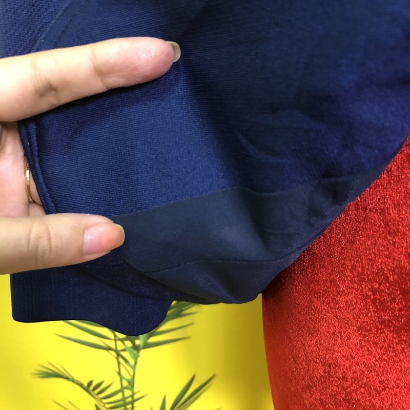 Áo khoác vét blazer xanh dương hàng si hàng 2hand