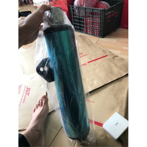 PÔ(BÔ,ỐNG XẢ)CBR CHỮ RL HỌNG 51 GIẢ ZIN XÀI CỔ 2 KHÚC( TẶNG KÈM 2 LÒ XO)