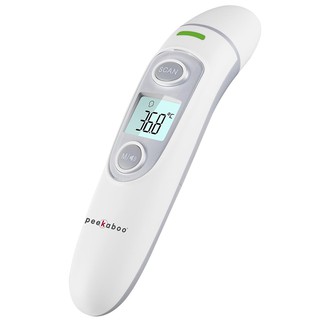 Nhiệt kế hồng ngoại đo trán và tai Peekaboo - Sử dụng công nghệ Đức