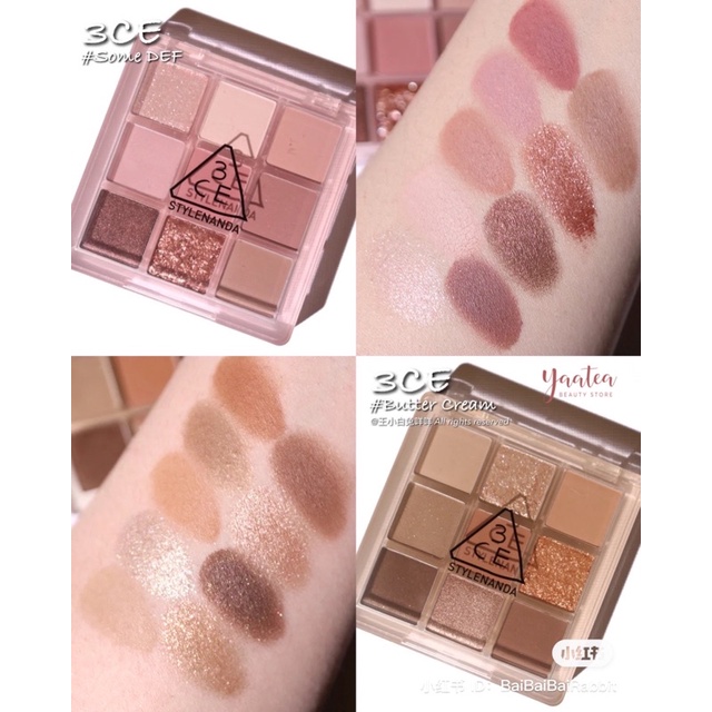 BẢNG MẮT 3CE 9 ô MULTI EYE PALETTE nhiều màu sắc