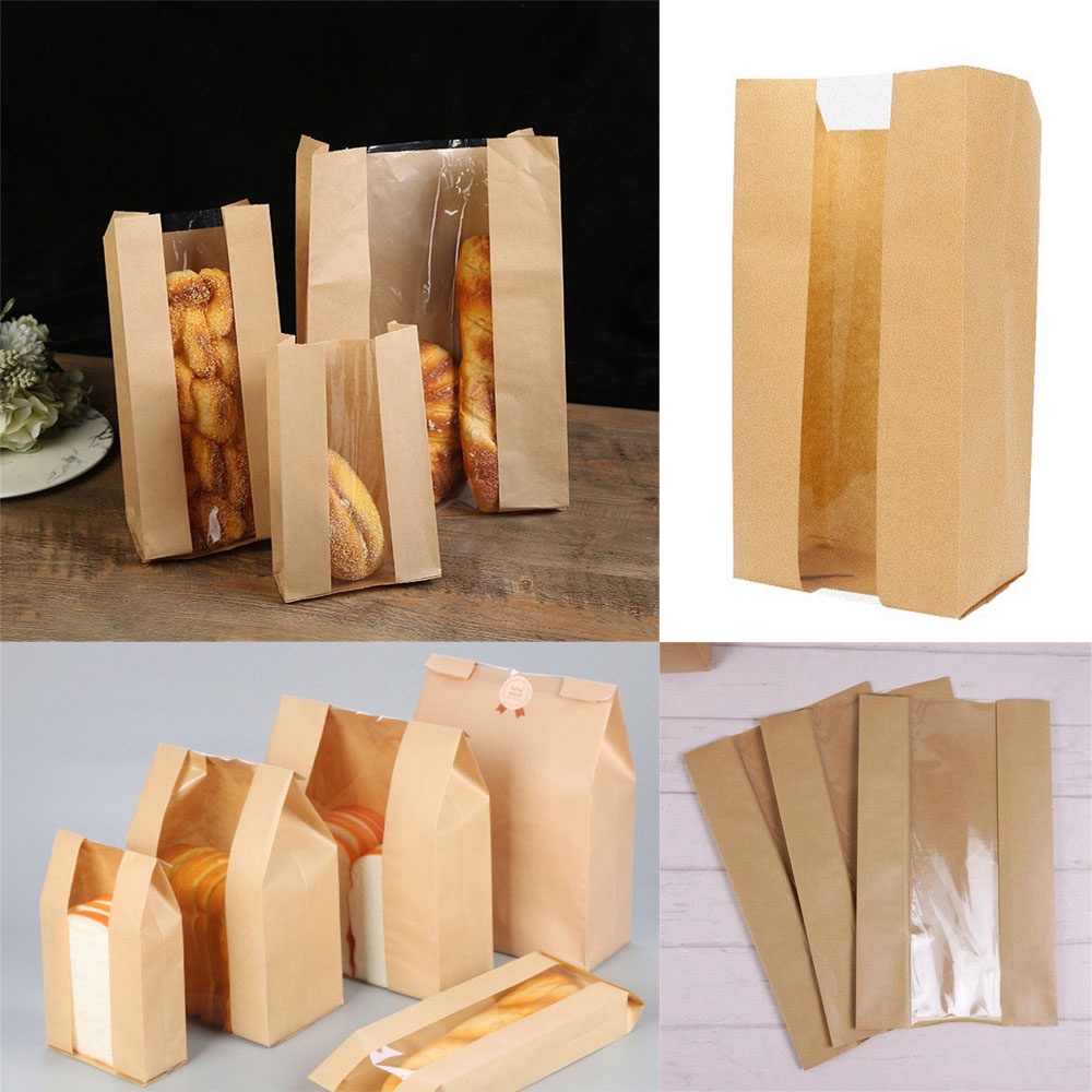 Set 5 túi giấy đựng bánh đa năng tiện lợi