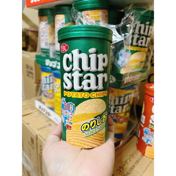 Bánh snack khoai tây Chip star YBC 50g