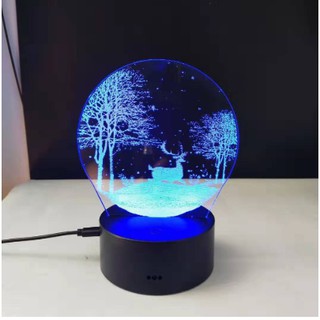 (3 màu,7 màu, 16 màu) ĐÈN NGỦ 3D SIÊU HOT,QUÀ TẶNG SIÊU ĐẸP
