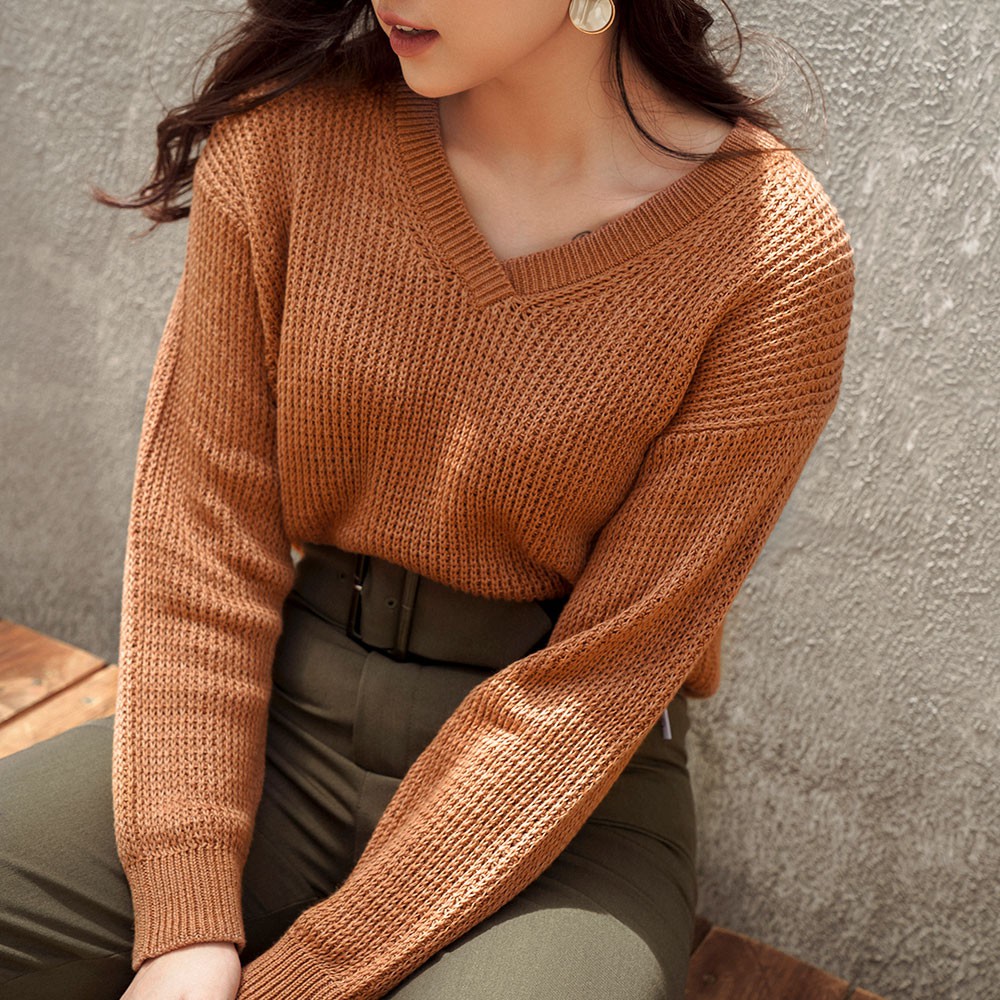 SYO - Áo Len Tay Dài Leona Top -L5820004 | BigBuy360 - bigbuy360.vn