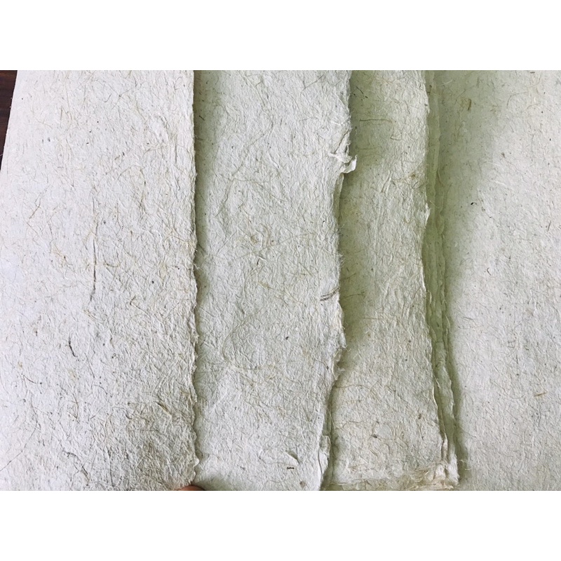 Giấy Dướng Xơ chuối nhà thích hợp làm journal và thủ công- Abaca Handmade paper