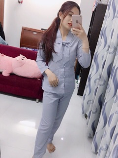 Bộ lam đi chùa, bộ phật tử cao cấp