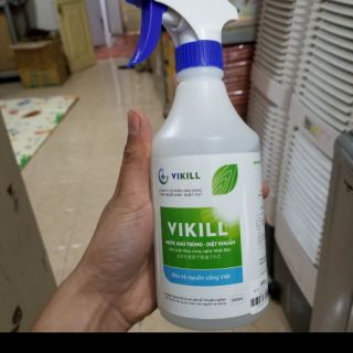 Nước rửa tay diệt khuẩn sát trùng Vikill 500ml