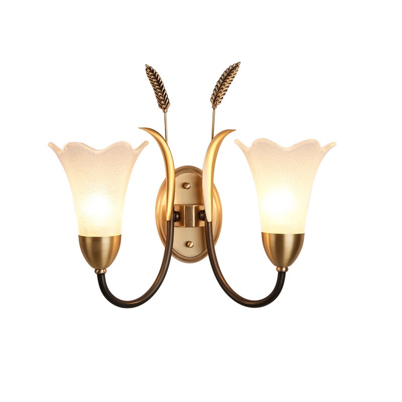Đèn tường đôi cánh ly- tặng bóng led