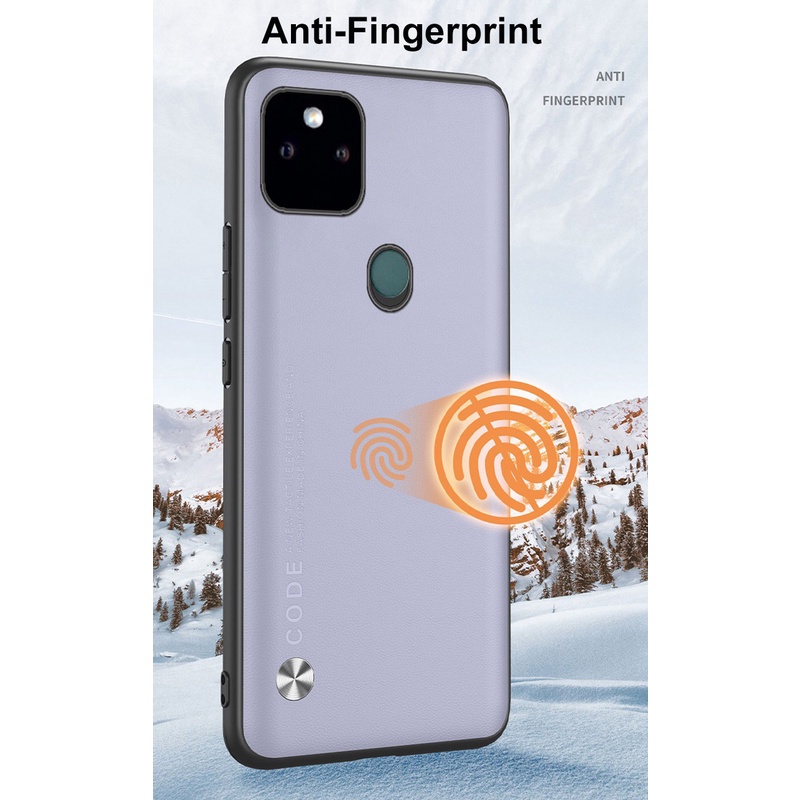 Bao Da Điện Thoại pu Nhám Chống Sốc Cho google pixel 5a 4a 5g 4 xl Ốp