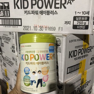 Sữa dê Kid Power A+ Goat milk, Tăng chiều cao và cân nặng, Nhập khẩu Hàn Quốc