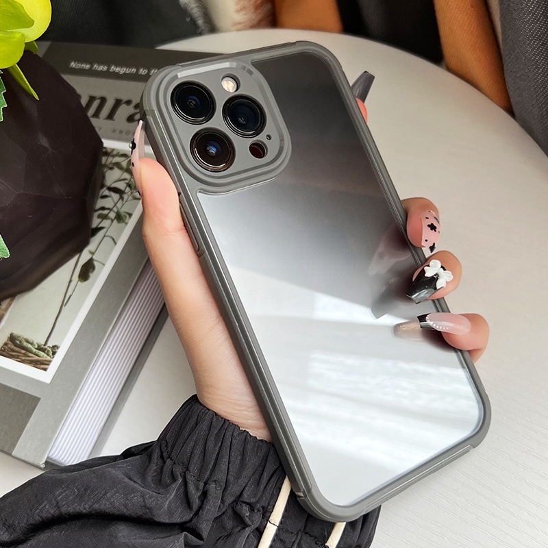 Ốp Điện Thoại Mềm Trong Suốt Siêu Mỏng Chống Sốc Cho iPhone 13 12 11 14 Pro MAX XS MAX XR