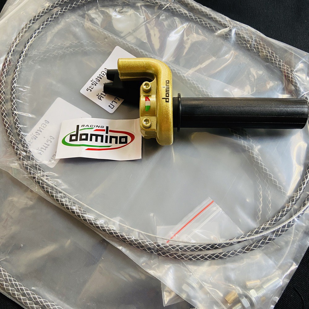 [XẢ KHO] CÙM TĂNG TỐC DOMINO 2 DÂY GA THÁI, DÂY GA TRÊN THÍCH HỢP SỬ DỤNG CHO XE GHI DÔNG TRẦN