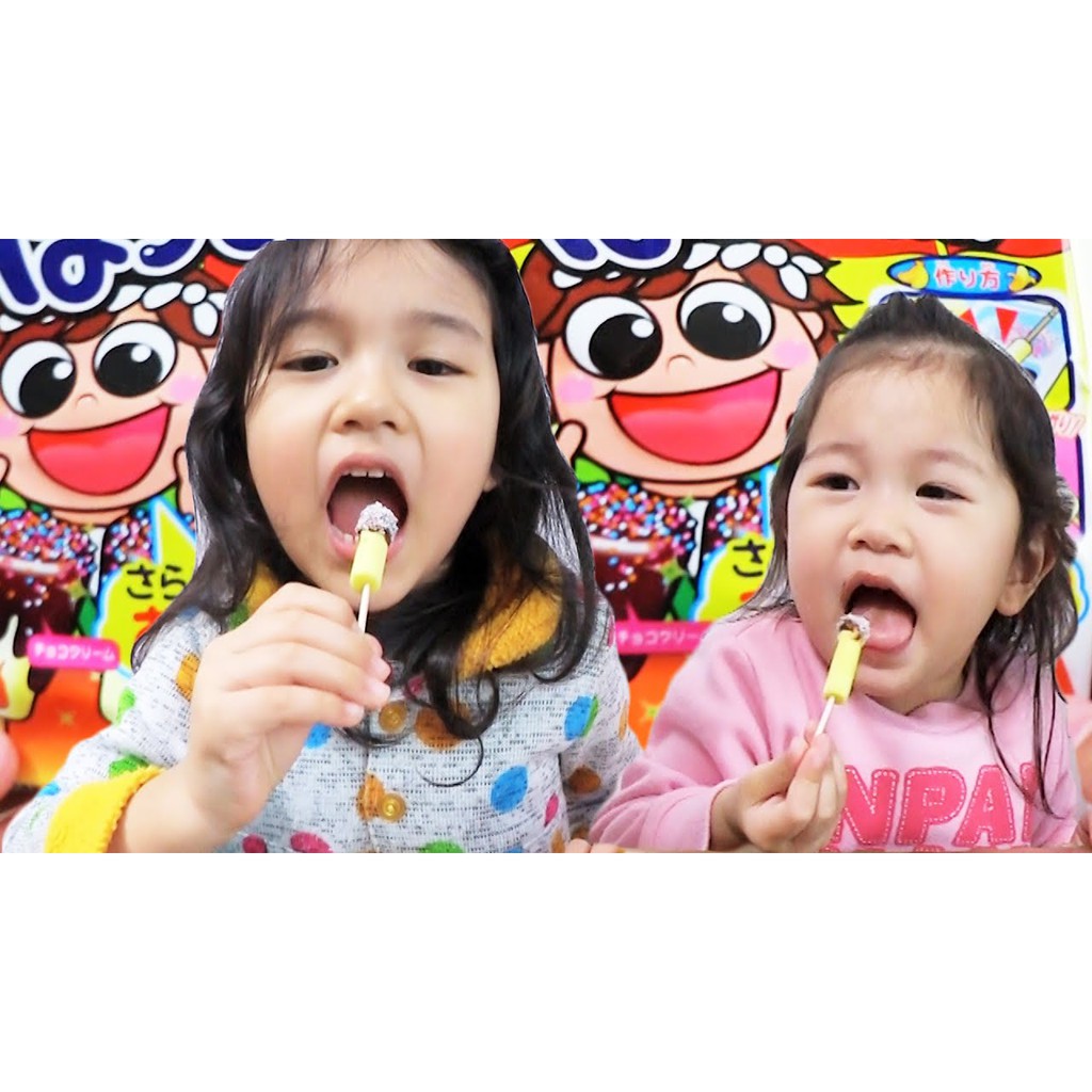 Popin Cookin Bộ làm kẹo Chocolate Chuối Nhật Bản