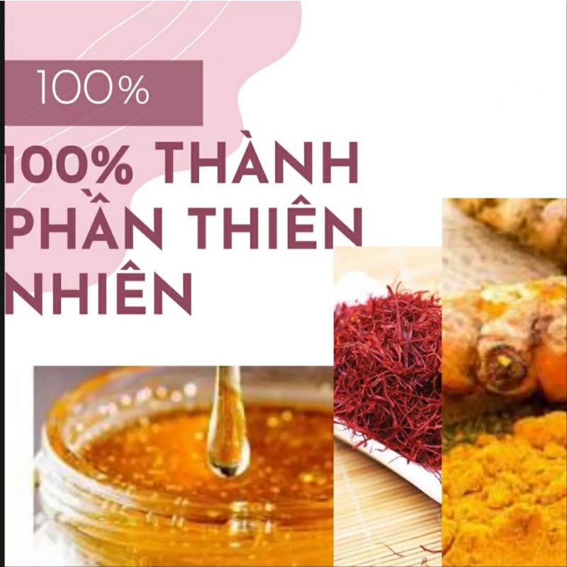 Kem rửa mặt Saffron Gel sáng da, sạch mụn, kháng khuẩn 100ml của Anh