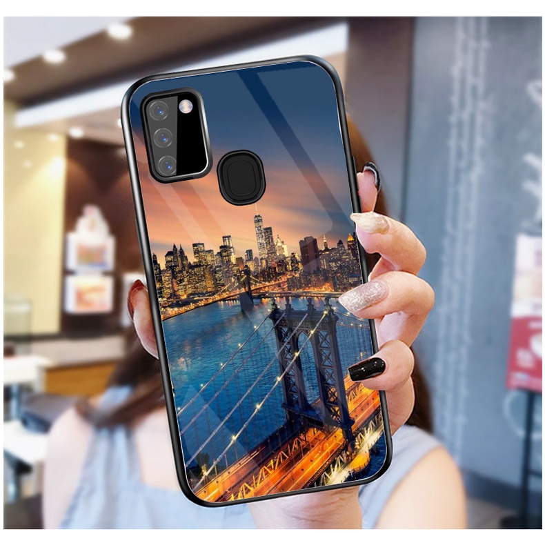 Ốp Lưng SAMSUNG GALAXY A21S Ốp kính bóng cao cấp mới nhất