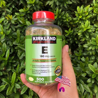 Vitamin e 400 iu 500 viên kirkland của mỹ, date 2027