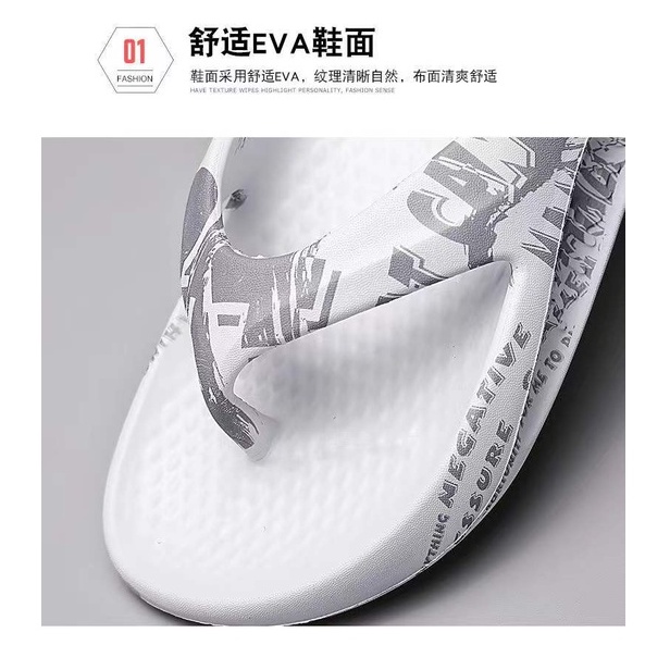 Dép Xỏ Ngón EVA Đế Mềm Chống Mòn Size 36-45 Thời Trang Đi Biển Cho Nam