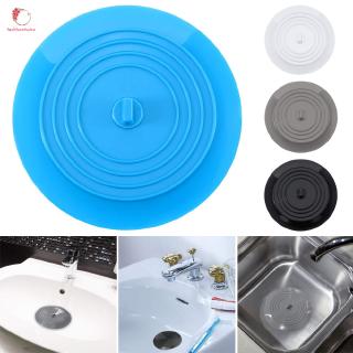 Nắp đậy ống thoát nước bồn rửa nhà bếp bằng chất liệu silicone hình tròn 15cm