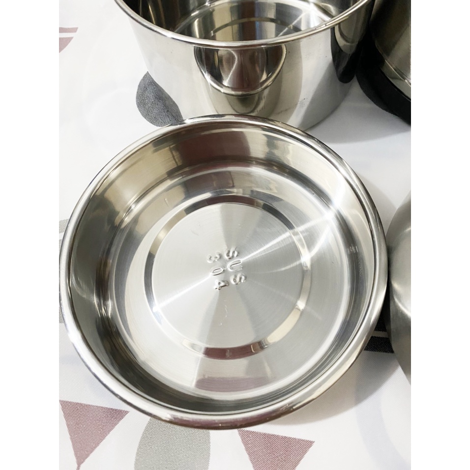 Cặp lồng inox đựng cơm giữ nhiệt 3 ngăn