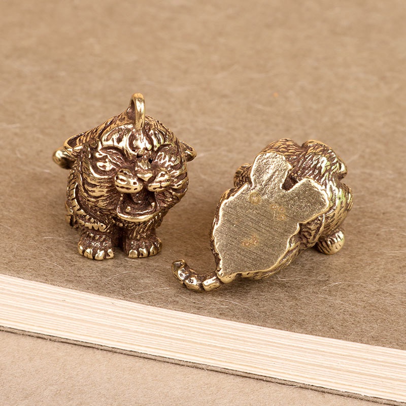 Móc Khóa Hình Con Hổ Bằng Than Hoạt Tính DIY