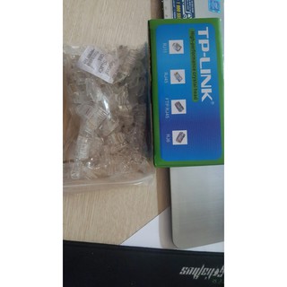 Hạt mạng Tp-link chuyên dùng cho dây mạng CAT6, Cat 5 túi 100 hạt