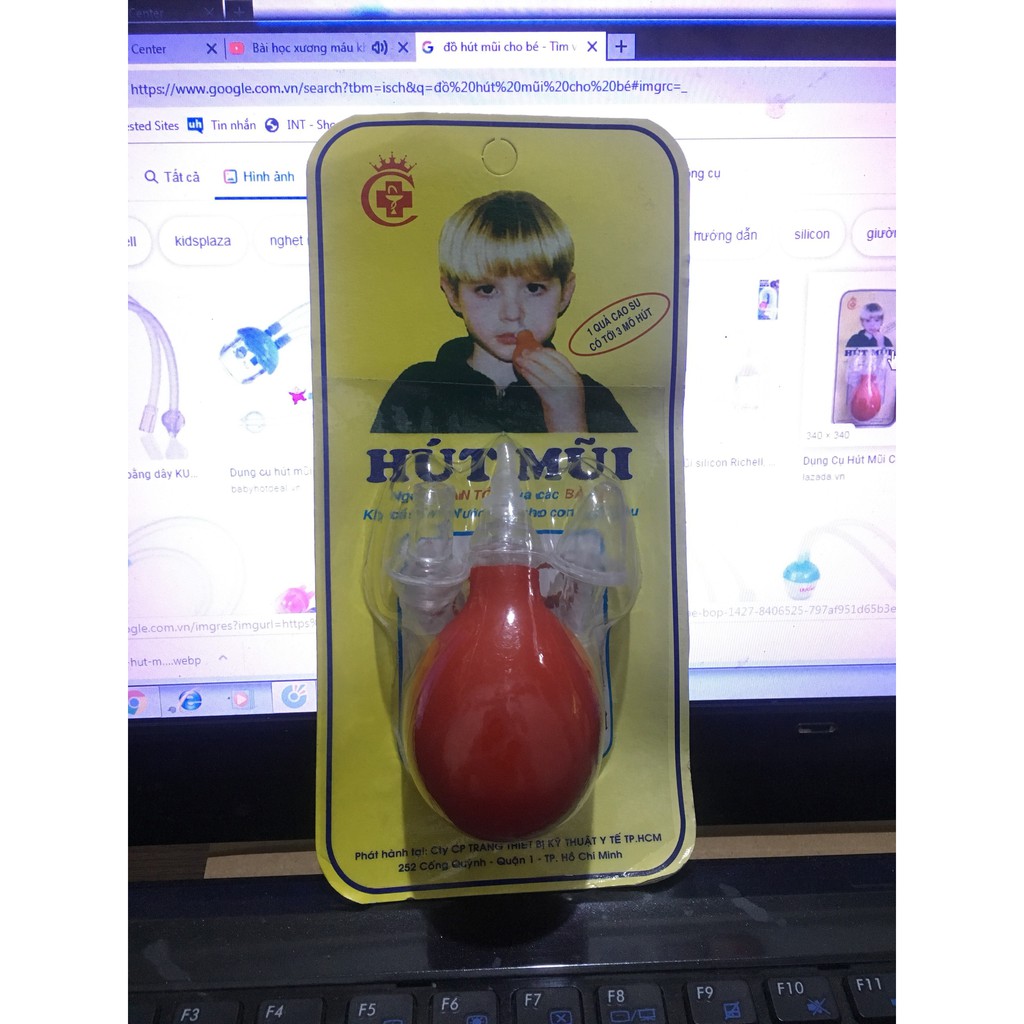 Dụng cụ hút mũi trẻ em - hàng Chính hãng của concung bảo vệ sức khỏe an toàn lành tính