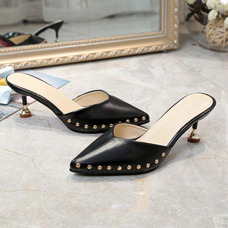 Giày nữ mũi nhọn đế thấp thời trang Hàn | BigBuy360 - bigbuy360.vn