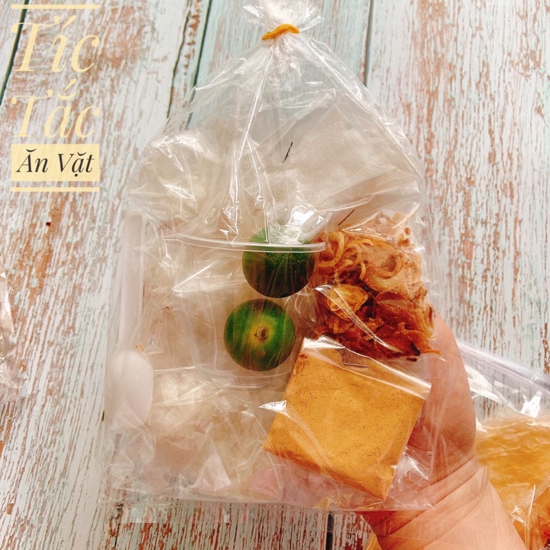 Bánh tráng Muối Tôm Sặc Hành Phi Giòn Thơm Cực Ngon