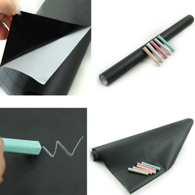 DECAL BẢNG DÁN TƯỜNG 60*200, trắng 60 x2m tặng ngay 1 bút viết bảng màu mực ngẫu nhiên