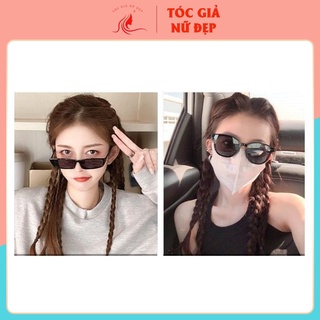 Tóc giả dây cột tóc thắt rít , gồm 3 bện nhỏ