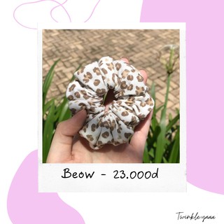 (Phần 4) [SWEETIE SCRUNCHIES] Cột tóc Hàn Quôc họa tiết chấm bi @twinkle.yaaa_