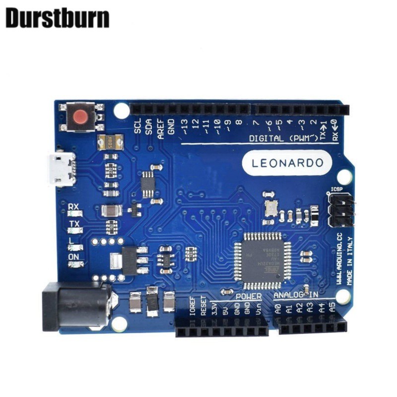 Bảng bo mạch vi điều khiển Leonardo R3 Atmega32U4 kèm cáp USB cho bộ khởi động Arduino tự làm
