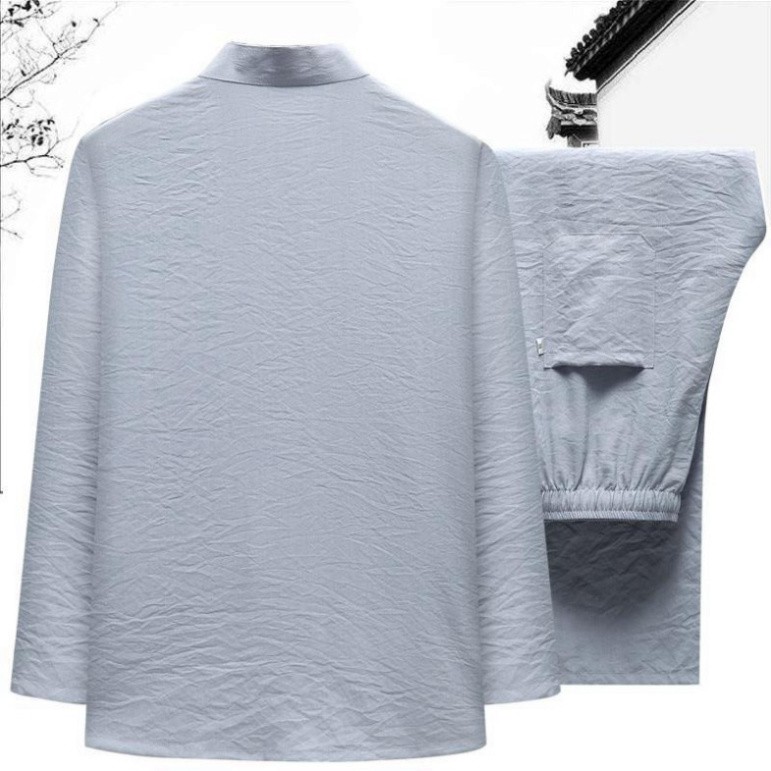 Bộ Đũi Nam Trung Niên, Thoáng Mát Thấm Mồ Hôi, Đủ Size Từ 45-85kg Hàng Đẹp Chất Lượng | BigBuy360 - bigbuy360.vn