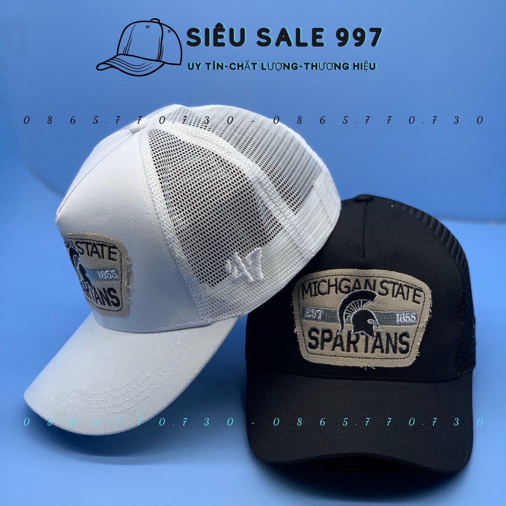 Mũ Lưỡi Trai Thêu Logo SPAR Phối Lưới Cao Cấp, Nón Kết Nam Nữ Uniex Siêu Đẹp
