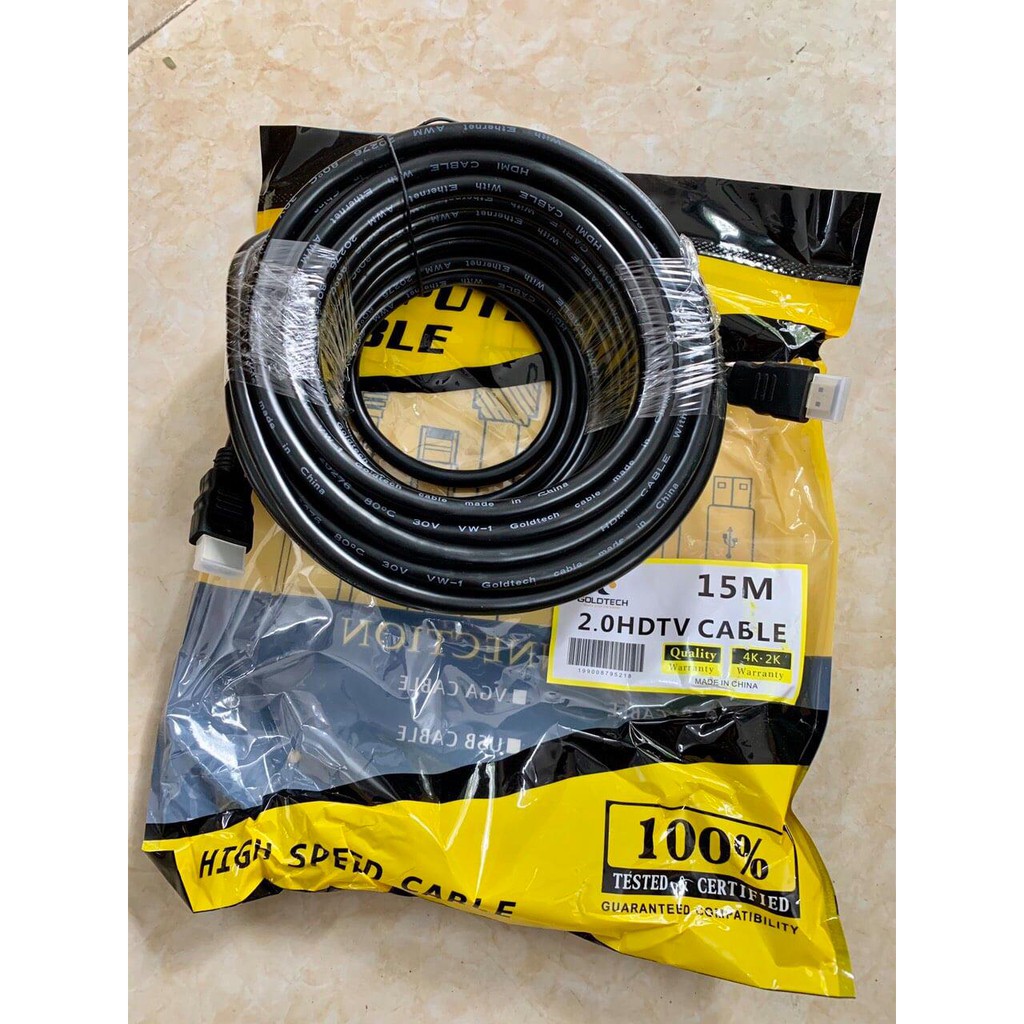 DÂY HDMI GOLDTECH 25M-30M