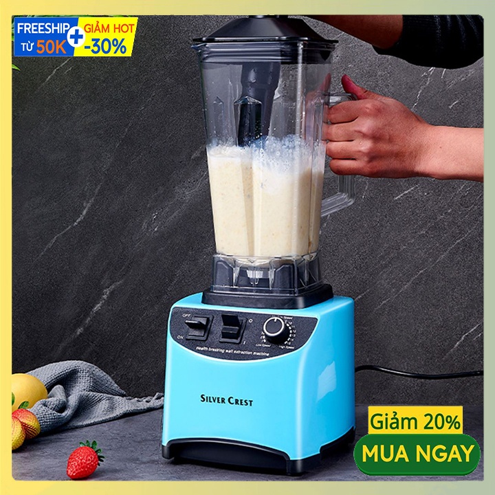 Máy xay đa năng, máy xay sinh tố công nghiệp Silver Crest 3500W